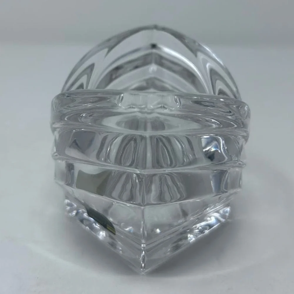 Mikasa Germany Crystal Heavy Candle Holder 5